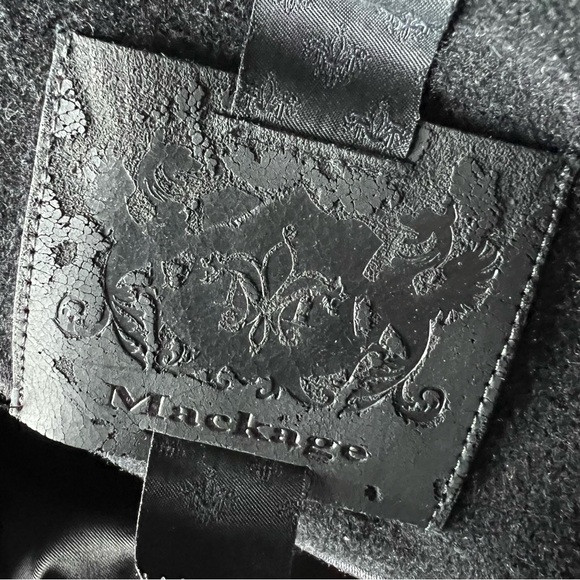 MACKAGE Wool Cashmere Blend Peacoat Size M - Picture 7 of 11